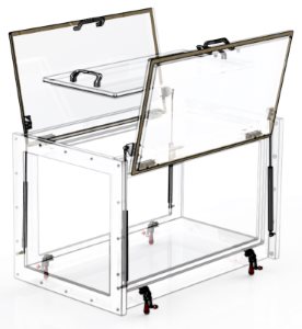 wind tunnel test section clear acrylic open